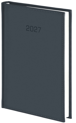 Kalendarz dzienny A4D Vivella, 2027, 216 A4DB GRAFIT, WOKÓŁ NAS