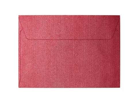 Koperta C6 Pearl czerwona P 120g 10szt. 280217 GALERIA PAPIERU