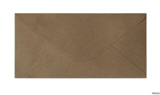 Koperta DL KRAFT ciemnobeżowy K 120g (10) 280122 GALERIA PAPIERU