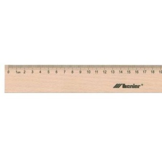 Linijka drewniana 30cm 30062 LENIAR