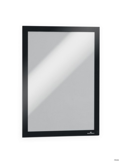 MAGAFRAME A4 - samop.mag.ramka , op.10 szt.Czarny 488201 DURABLE
