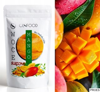 Mango suszone 1kg soczyste plastry Olsifood bez dodatku cukru