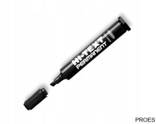 Marker 830PC ścięty czarn.(12) EURO (X)