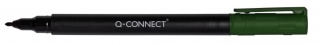 Marker do płyt CD/DVD Q-CONNECT, F, 0,6mm (linia), zielony, KF13324