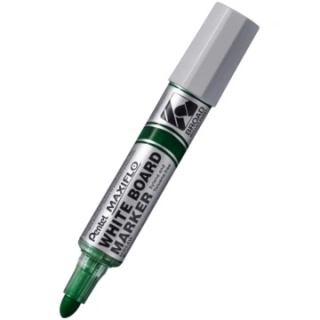 Marker do tablic suchościeralny gruby Maxiflo Pentel MWL5W zielony M