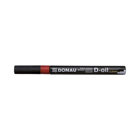 Marker olejowy D-Oil, okrągły, 2,2mm, czerwony, typu DONAU 7368001PL-04