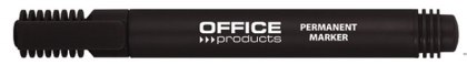 Marker permanentny , okrągły, 1-3mm (linia), czarny, typu OFFICE PRODUCTS 17071211-05