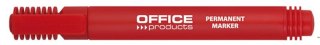 Marker permanentny , okrągły, 1-3mm (linia), czerwony, typu OFFICE PRODUCTS 17071211-04