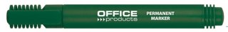 Marker permanentny , okrągły, 1-3mm (linia), zielony, typu OFFICE PRODUCTS 17071211-02