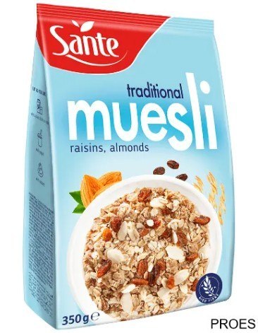 Musli Tradycyjne 350g, 2137 SANTE