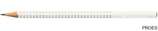 Ołówek_Sparkle Pearly biały FABER-CASTELL 118226 SALE