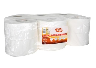 PAPIER TOALETOWY JUMBO COMFORT 270065 2 warstwy 120m biały makulatura PUFFO