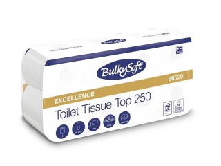 Papier toaletowy BulkySoft Exellence 3-warstwowy, 72 rol./op. 66520