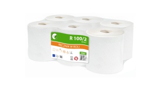 Ręcznik MIDI/PREMIUM biały 100/2 makulatura ELLIS ekologiczny 3063