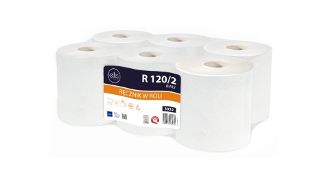 Ręcznik w roli ELLIS Comfort 120m 2 warstwy celuloza biały 9.401.095 3032