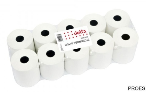 Rolki termiczne DOTTS 38x25mm (10szt) BPA FREE