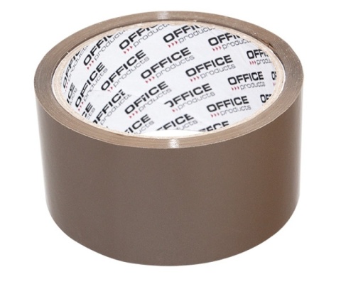 Taśma pakowa OFFICE PRODUCTS, 48mm, 50y, brązowa, 15025011-18