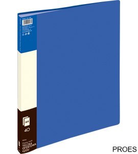 Teczka ofertowa 9004A, niebieski, 40 koszulek GRAND 120-1199