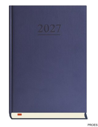 Terminarz Menadżera A5 2027, granatowy, kalendarz dzienny, Michalczyk i Prokop T-203V-G