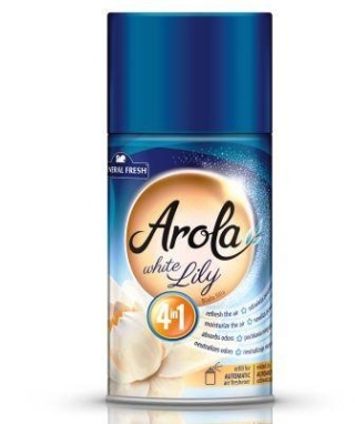 Wkład do odświeżacza AROLA 250ml biała lilia GENERAL FRESH