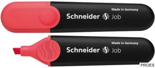 Zakreślacz JOB 1502 czerwony SCHNEIDER