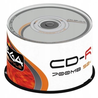 Płyta OMEGA CD-R 700MB 52X SP (50) OM50S