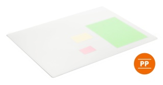 Podkład na biurko 650x500 mm ozdobne krawędzie PP Durable 712319