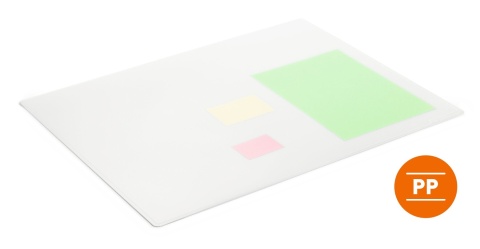 Podkład na biurko 650x500 mm ozdobne krawędzie PP Durable 712319