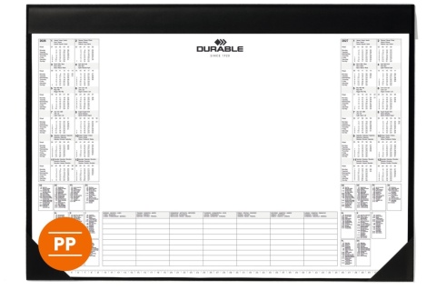 Podkład na biurko z kalendarzem, 600x430 mm, 729801 Durable