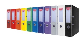 Segregator OFFICE PRODUCTS Officer, PP, A4/75mm, granatowy, 21011211-03