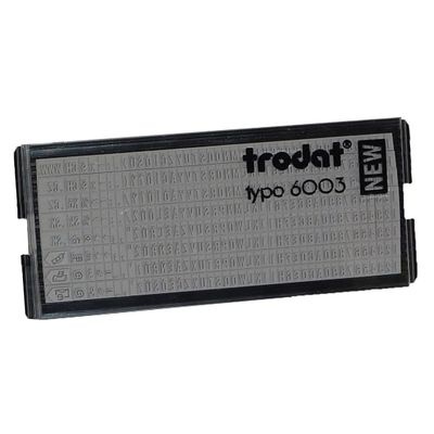 Zestaw czcionek 3mm 6003 POL TRODAT (X) SALE